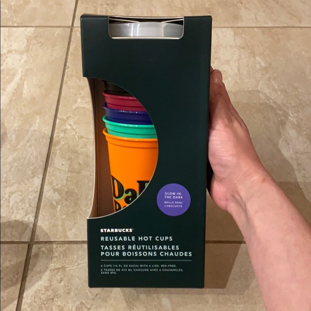 Starbucks Glow in the Dark Hot Cups